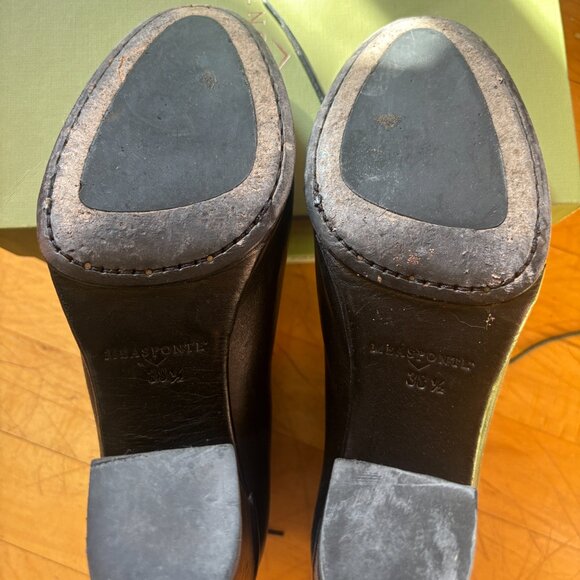 Measponte Parigi Black Laced Boots size 38 1/2 - Picture 6 of 8